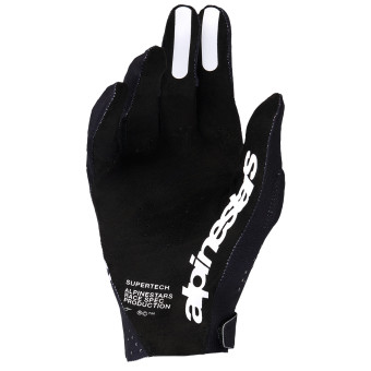 Alpinestars Supertech Mx Gloves Black White