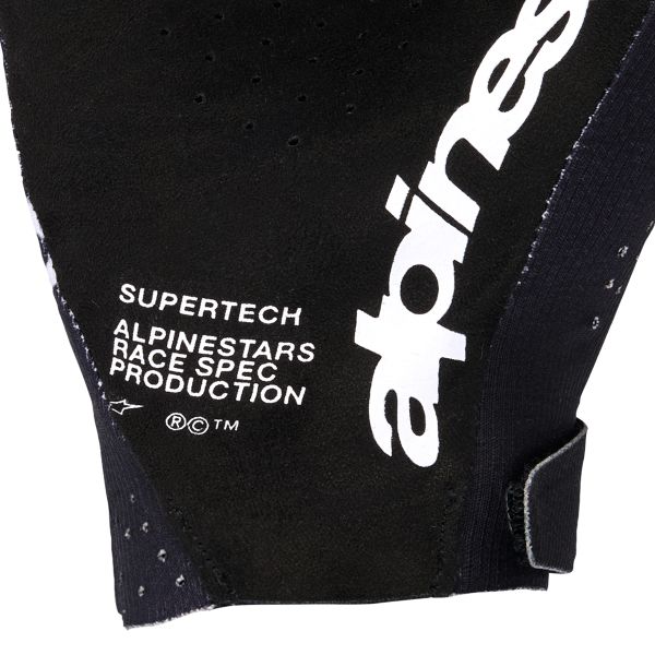 Alpinestars Supertech Mx Gloves Black White