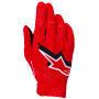Motocross Gloves Alpinestars Supertech Mx Gloves Fire Red Black White