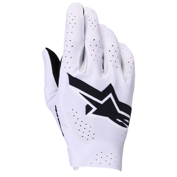 Motocross Gloves Alpinestars Supertech Mx Gloves Light Lilac Black