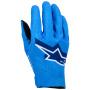Motocross Gloves Alpinestars Supertech Mx Gloves Ucla Blue Deep Blue White
