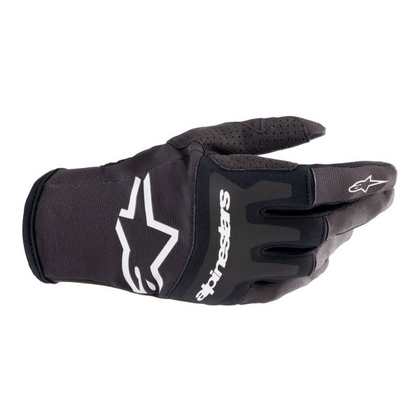 Motocross Gloves Alpinestars Techstar Gloves Black