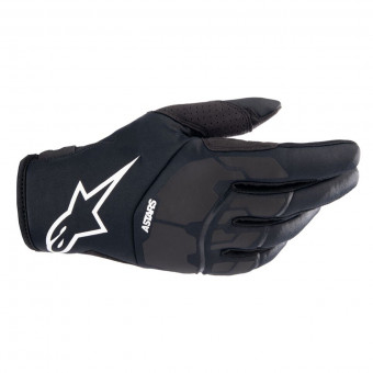 Motocross Gloves Alpinestars Thermo Shielder Black
