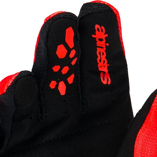 Alpinestars Youth & Kids Full Bore V2 Gloves Bright Red Black