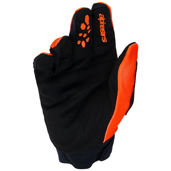 Alpinestars Youth & Kids Full Bore V2 Gloves Orange White Black