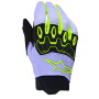 Motocross Gloves Alpinestars Youth Radar Gloves Purple Yellow Fluo