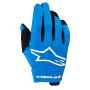 Motocross Gloves Alpinestars Youth Radar Gloves Ucla Blue White