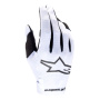 Motocross Gloves Alpinestars Youth Radar Haze Grey Black
