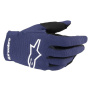 Motocross Gloves Alpinestars Youth Radar Night Navy White