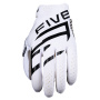 Motocross Gloves Five MXF Race Kid White
