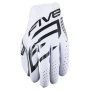 Motocross Gloves Five MXF Race White