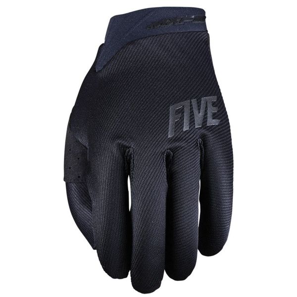 Motocross Gloves Five Mxf2 Evo Mono Black