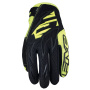 Motocross Gloves Five Mxf3 Evo Black fluo Yellow