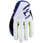 Motocross Gloves Five Mxf3 Evo Children Navy white fluo Yellow