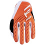 Motocross Gloves Five Mxf3 Evo Child Orange white