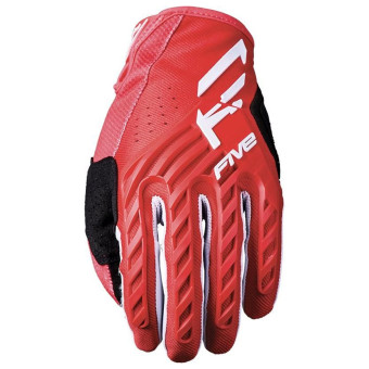 Motocross Gloves Five Mxf3 Evo Child Red Motocross Gloves Five Mxf3 Evo Child Red
