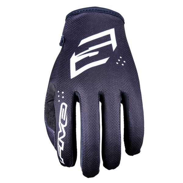 Motocross Gloves Five Mxf4 Child Mono Black