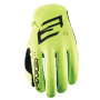 Motocross Gloves Five Mxf4 Child Mono Fluo Yellow