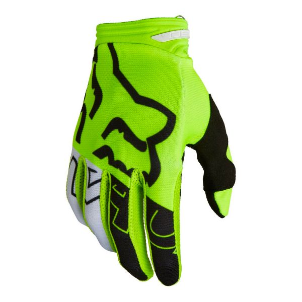 Motocross Gloves FOX 180 Skew Glove Fluo Yellow