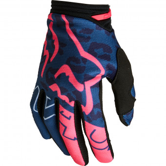 Motocross Gloves FOX 180 Skew Glove Woman Dark Indigo
