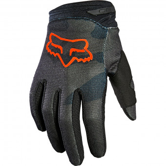 Motocross Gloves FOX 180 Trev Glove Black Camo Kid