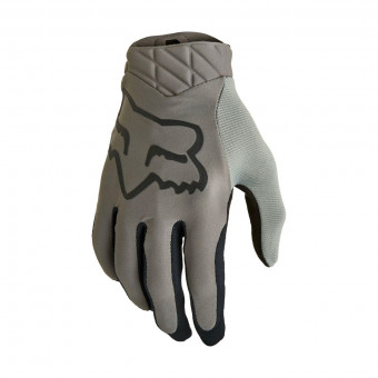 Motocross Gloves FOX Airline Glove Grey Black