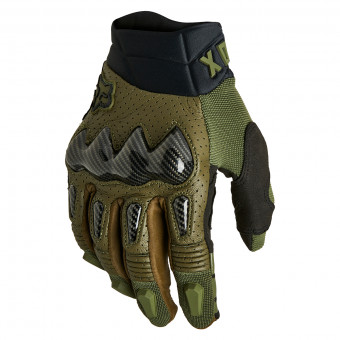 Motocross Gloves FOX Bomber Glove CE Fat Green