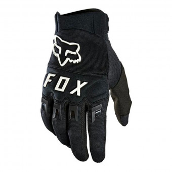 Motocross Gloves FOX Dirtpaw CE Black White