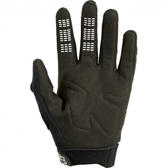 FOX Dirtpaw Glove Black White Kid