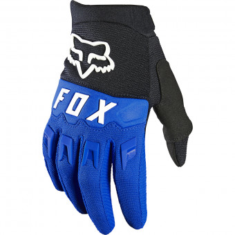 Motocross Gloves FOX Dirtpaw Glove Blue Kid