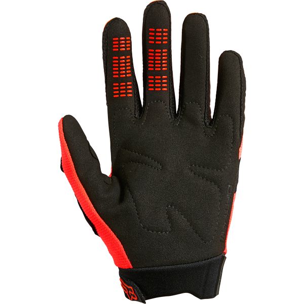 FOX Dirtpaw Glove Fluo Red Kid