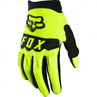 FOX Dirtpaw Glove Fluo Yellow Kid