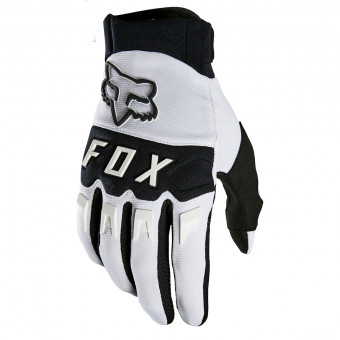 Motocross Gloves FOX Dirtpaw Glove White Motocross Gloves FOX Dirtpaw Glove White