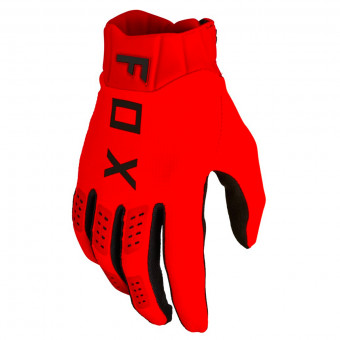 Motocross Gloves FOX Flexair Glove Fluo Red 110