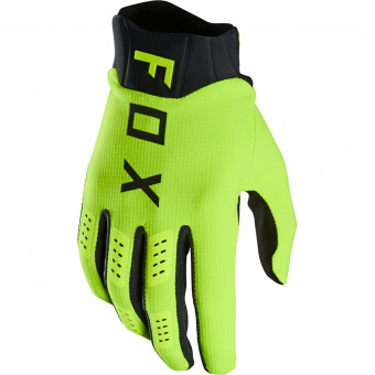 Motocross Gloves FOX Flexair Glove Fluo Yellow 130
