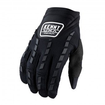 Motocross Gloves Kenny Titanium Black Gloves