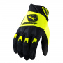 Motocross Gloves Kenny Track Black Neon Yellow Gloves