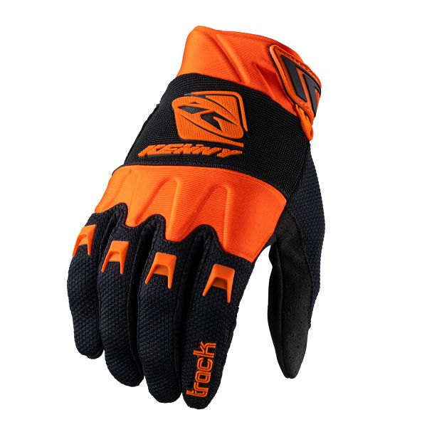 Motocross Gloves Kenny Track Orange Kid Gloves