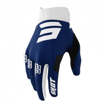 Motocross Gloves SHOT Aerolite Gradient Blue Gloves