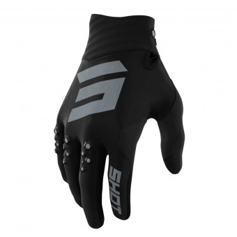 Motocross Gloves SHOT Contact Black Gloves