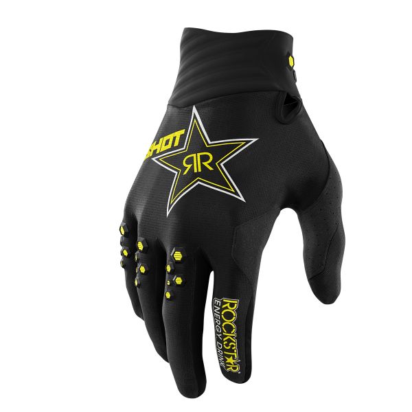 Motocross Gloves SHOT Contact Replica Glove Rockstar 2021