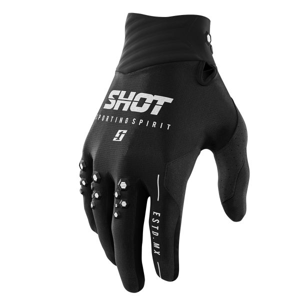 Motocross Gloves SHOT Contact Spirit Glove Black