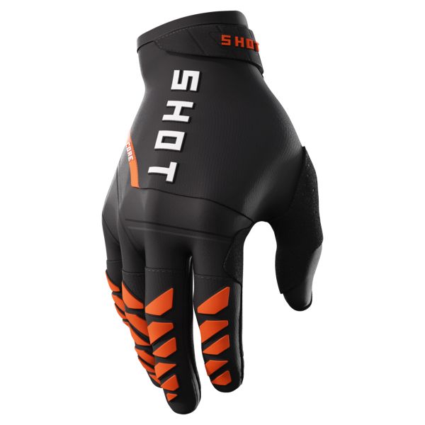 Motocross Gloves SHOT Core Orange