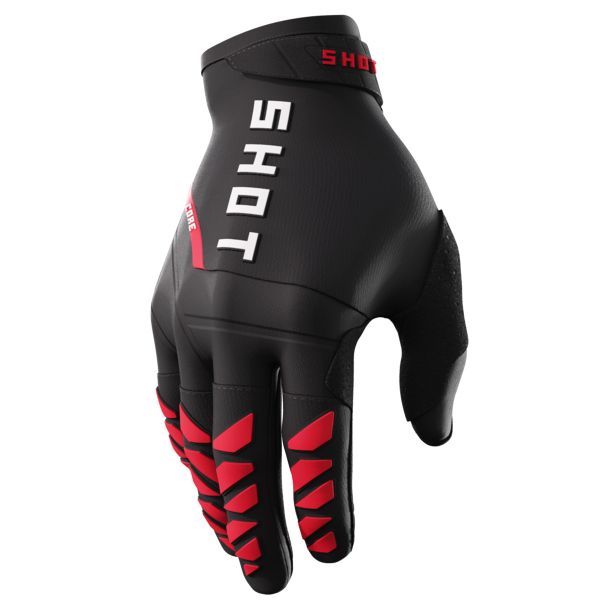 Motocross Gloves SHOT Core Red