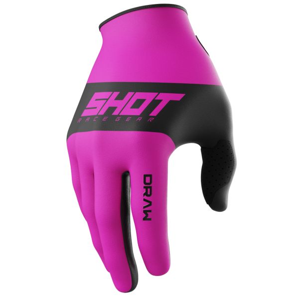 Motocross Gloves SHOT Draw Kid Sky Pink