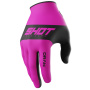 Motocross Gloves SHOT Draw Kid Sky Pink