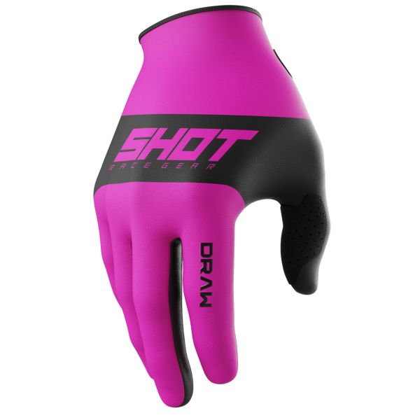 Motocross Gloves SHOT Draw Sky Pink