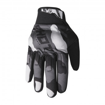 Motocross Gloves SHOT Drift Camo Grey