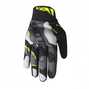 Motocross Gloves SHOT Drift Camo Neon Yellow