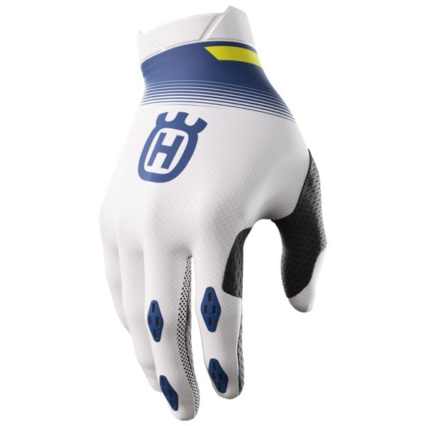 Motocross Gloves SHOT Lite Husqvarna Limited Edition 2023 Blue